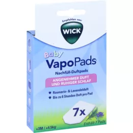 WICK VapoPads 7 romarin lavande Pads WBR7, 1 P