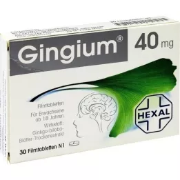 GINGIUM Comprimés pelliculés, 30 pc