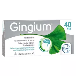 GINGIUM Comprimés pelliculés, 30 pc