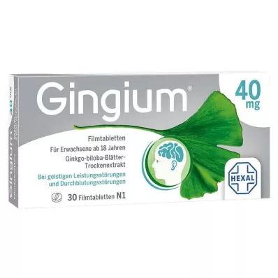 GINGIUM Comprimés pelliculés, 30 pc
