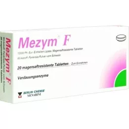 MEZYM Comprimés gastro-résistants F, 20 pc