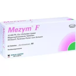 MEZYM Comprimés gastro-résistants F, 50 pc