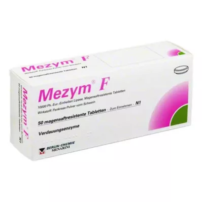 MEZYM Comprimés gastro-résistants F, 50 pc