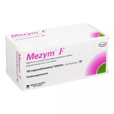 Comprimés gastro-résistants Mezym F, 100 pc