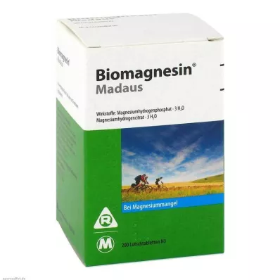 BIOMAGNESIN Madaus pastilles à sucer, 200 pcs