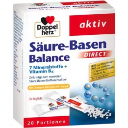 DOPPELHERZ Balance acido-basique DIRECT Pellets, 20 pcs