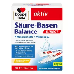 DOPPELHERZ Balance acido-basique DIRECT Pellets, 20 pcs
