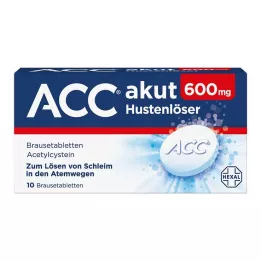 ACC akut 600 comprimés effervescents, 10 pc