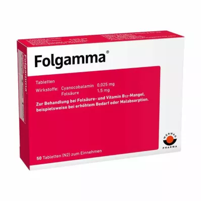 FOLGAMMA Comprimés, 50 pcs
