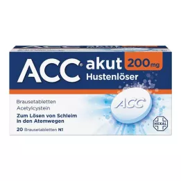 ACC akut 200 comprimés effervescents, 20 pc