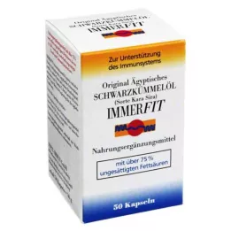 SCHWARZKÜMMELÖL Capsules Immerfit, 50 pc
