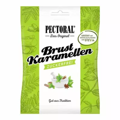 PECTORAL Caramels pectoraux sans sucre, sachet de 60 g