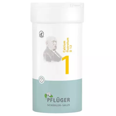 BIOCHEMIE Pflüger 1 Calcium fluoratum D 12, 400 comprimés