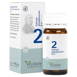 BIOCHEMIE Pflüger 2 Calcium phosphoricum D 6, 100 comprimés