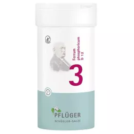 BIOCHEMIE Pflüger 3 Ferrum phosphoricum D 12, 400 comprimés