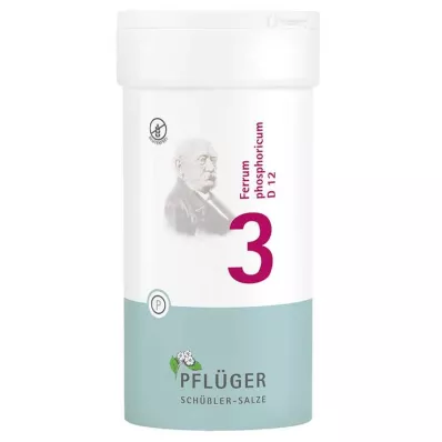 Biochimie Pflueger 3 Ferrum phosphoricum D 12 comprimés, 400 pc
