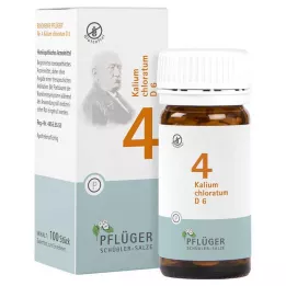 BIOCHEMIE Pflüger 4 Kalium chloratum D 6 comprimés, 100 pc