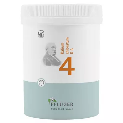 BIOCHEMIE Pflüger 4 Kalium chloratum D 6 comprimés, 1000 pc BIOCHEMIE Pflüger 4 Kalium chloratum D 6 comprimés, 1000 pc