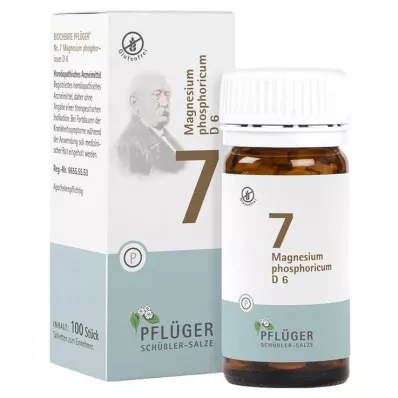 BIOCHEMIE Pflüger 7 Magnesium phosphoricum D 6 Tab, 100 pc
