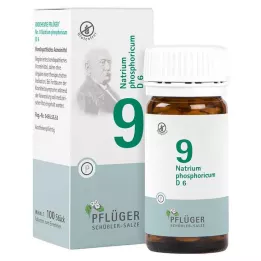BIOCHEMIE Pflüger 9 Natrium phosphoricum D 6, 100 comprimés