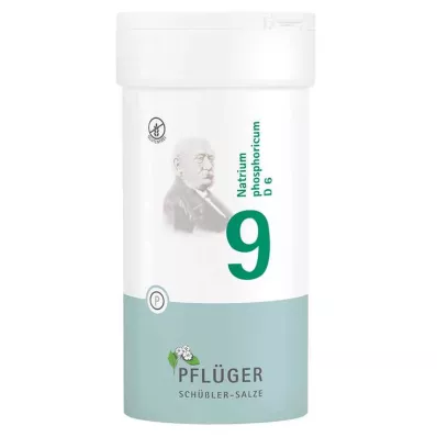 Biochimie Pflueger 9 Natrum phosphoricum D 6 comprimés, 400 pc