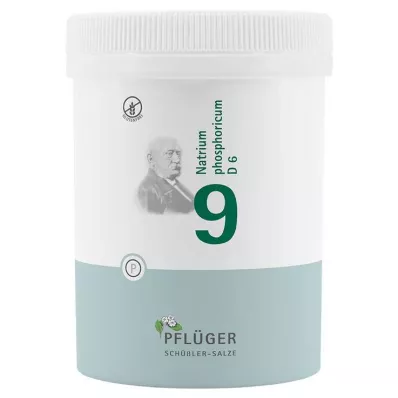 Biochimie Pflueger 9 Natrum phosphoricum D 6 comprimés, 1000 pc Biochimie Pflueger 9 Natrum phosphoricum D 6 comprimés, 1000 pc