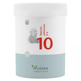 BIOCHEMIE Pflüger 10 Natrium sulfuricum D 6, 1000 comprimés