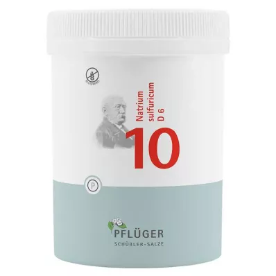 Biochimie Pflueger 10 Natrum sulfuricum D 6 comprimés, 1000 pc