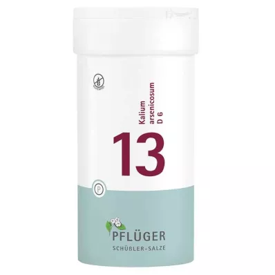 Biochimie Pflueger 13 Potassium arsenic.D 6 comprimés, 400 pc