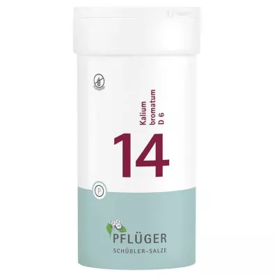 Biochimie Pflueger 14 potassium bromat.D 6 comprimés, 400 pc