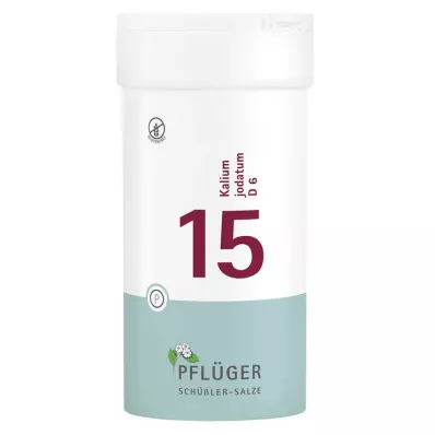 BIOCHEMIE Pflüger 15 Kalium jodatum D 6 comprimés, 400 pc