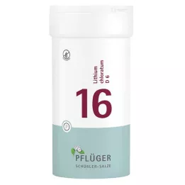 BIOCHEMIE Pflüger 16 Lithium chloratum D 6, 400 comprimés