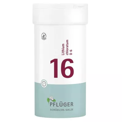 Biochimie Pflueger 16 Lithium chloratum D 6 comprimés, 400 pc