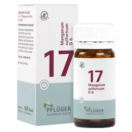 BIOCHEMIE Pflüger 17 Manganum sulfuricum D 6, 100 comprimés
