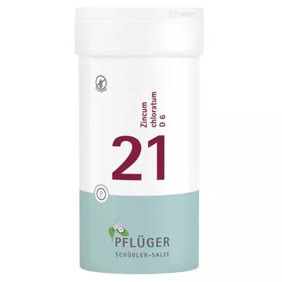 BIOCHEMIE Pflüger 21 Zincum chloratum D 6, 400 comprimés