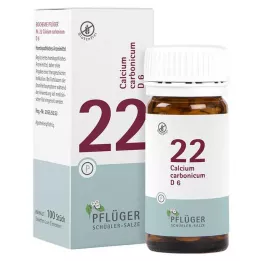 BIOCHEMIE Pflüger 22 Calcium carbonicum D 6, 100 comprimés