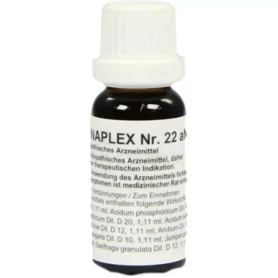 REGENAPLEX Nr.22 aN gouttes, 15 ml