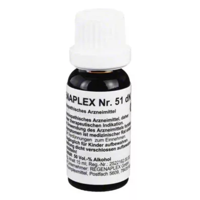REGENAPLEX Nr.51 dN gouttes, 15 ml