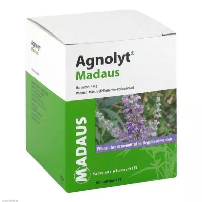 AGNOLYT MADAUS Gélules dures, 100 pièces