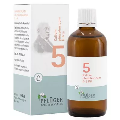 BIOCHEMIE Pflüger 5 Kalium phosphoricum D 6 gouttes, 100 ml