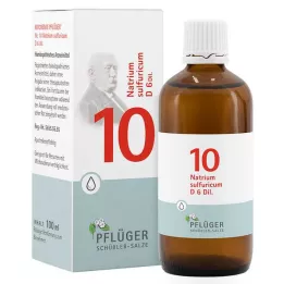 BIOCHEMIE Pflüger 10 Natrium sulfuricum D 6 gouttes, 100 ml