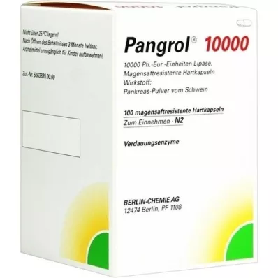 PANGROL 10.000 gélules gastro-résistantes, 100 gélules