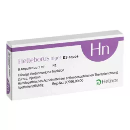 HELLEBORUS NIGER D 3 aquos.ampoules, 8 pces