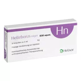HELLEBORUS NIGER D 30 aquos.ampoules, 8 pces