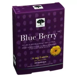 BLUE BERRY Comprimés, 60 pcs