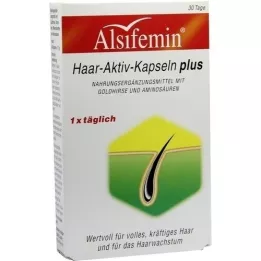 ALSIFEMIN Capsules actives pour cheveux plus, 30 capsules