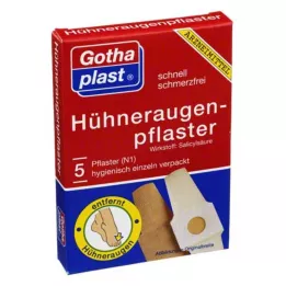 GOTHAPLAST Cornmed Pansement pour cors 2x6 cm, 5 pces