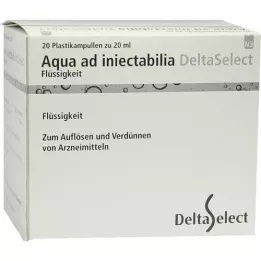 AQUA AD iniectabilia plastique, 20X20 ml