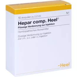HEPAR COMP.Ampoules Heel, 10 pces