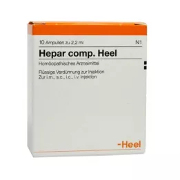 HEPAR COMP.Ampoules Heel, 10 pces